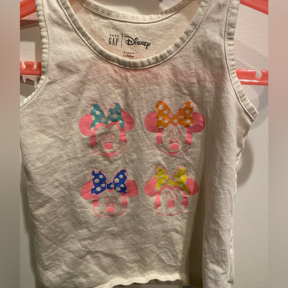 Girls gap/Disney Minnie mouse tank